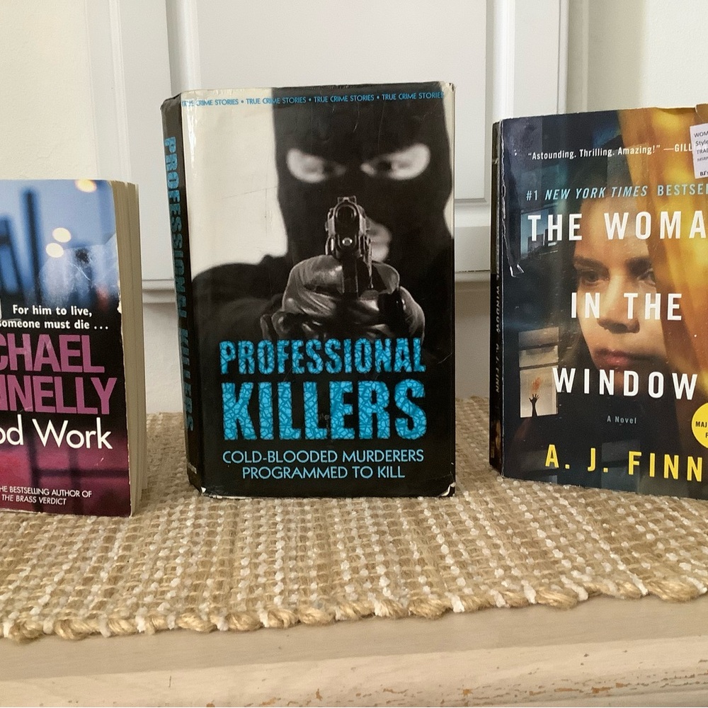 Professional Killers Book - Black and Blue Cover